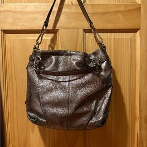 Coach Brooke Metallic Hobo Bag